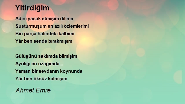 Ahmet Emre