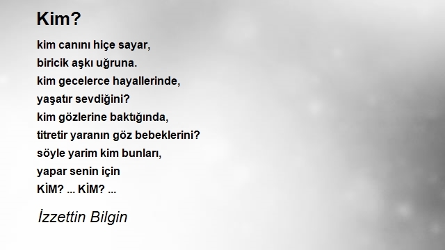 İzzettin Bilgin 