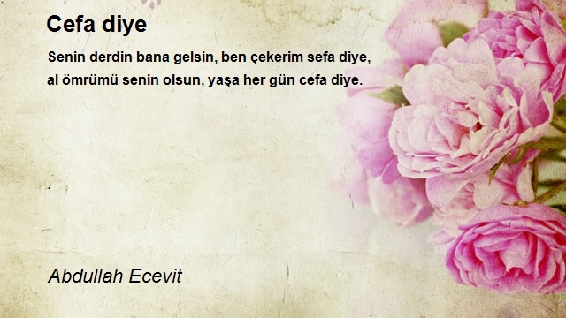 Abdullah Ecevit