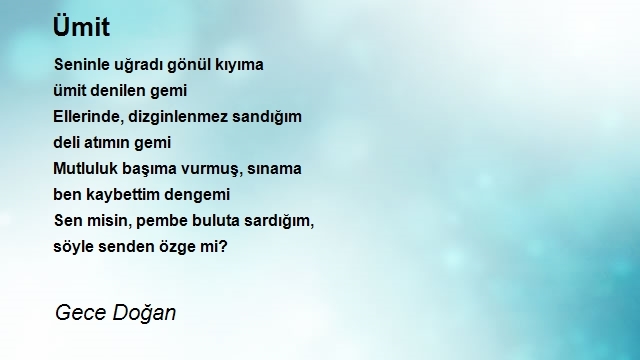 Gece Doğan