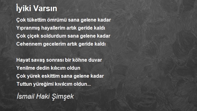 İsmail Haki Şimşek