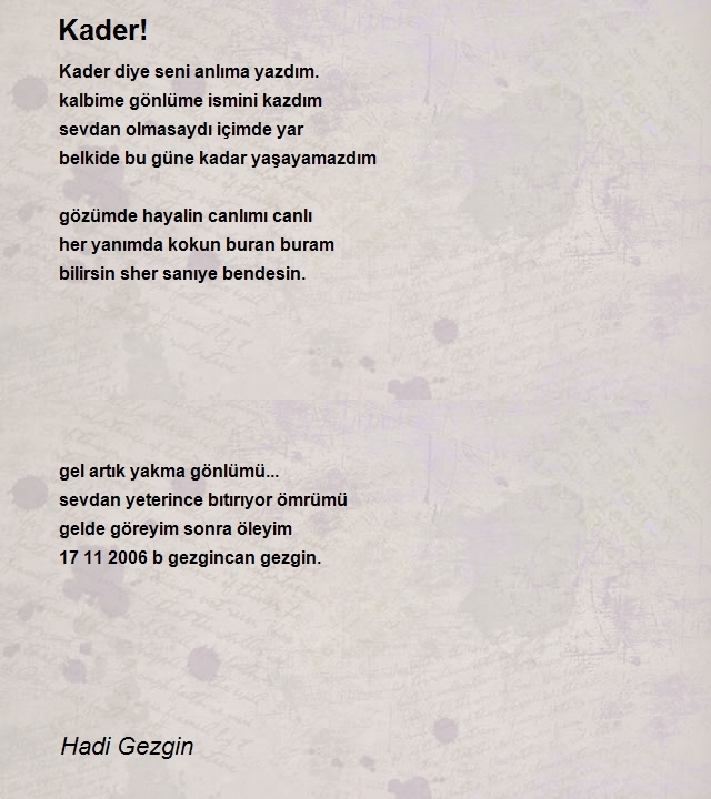 Hadi Gezgin