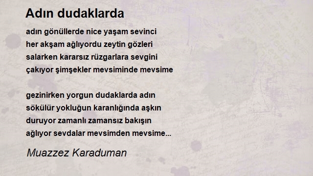 Muazzez Karaduman