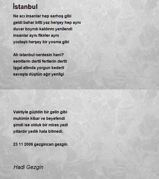 Hadi Gezgin