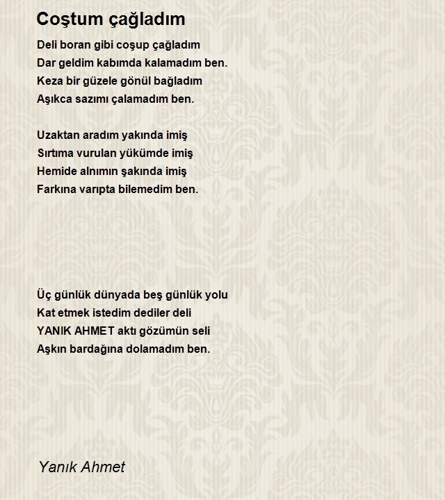 Yanık Ahmet