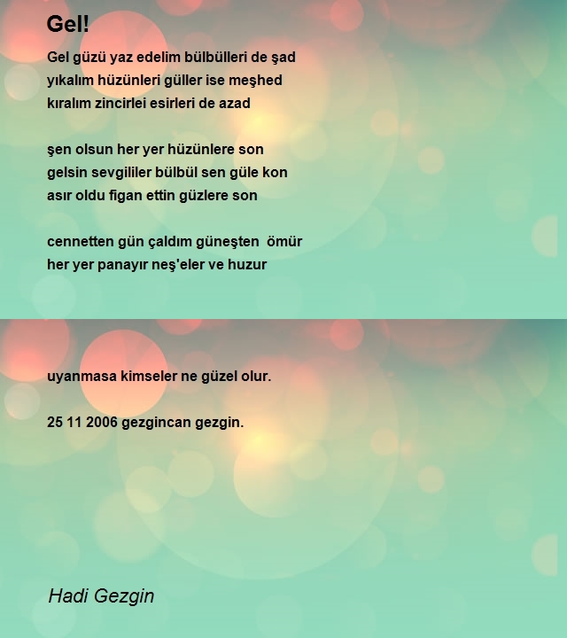 Hadi Gezgin