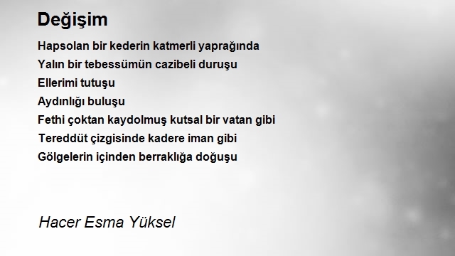 Hacer Esma Yüksel