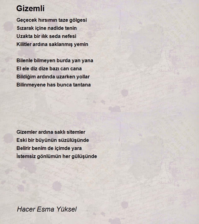 Hacer Esma Yüksel