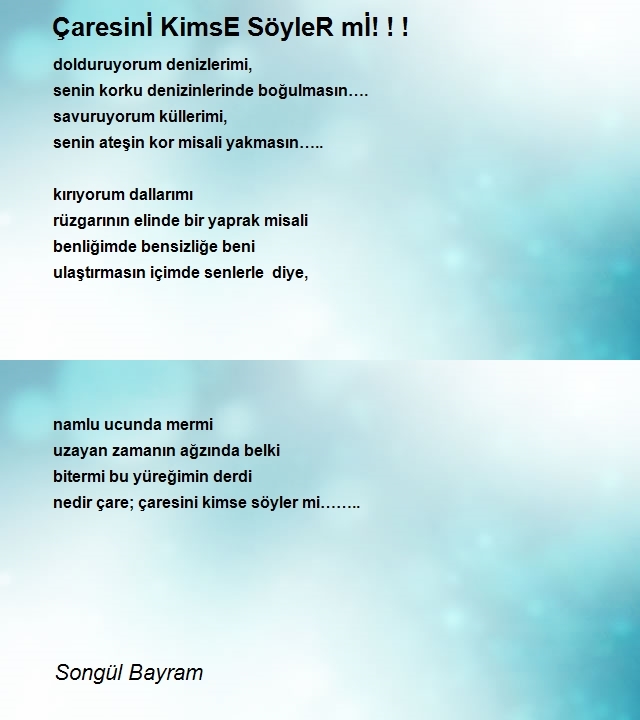 Songül Bayram