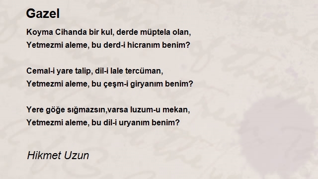 Hikmet Uzun