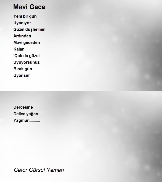 Cafer Gürsel Yaman