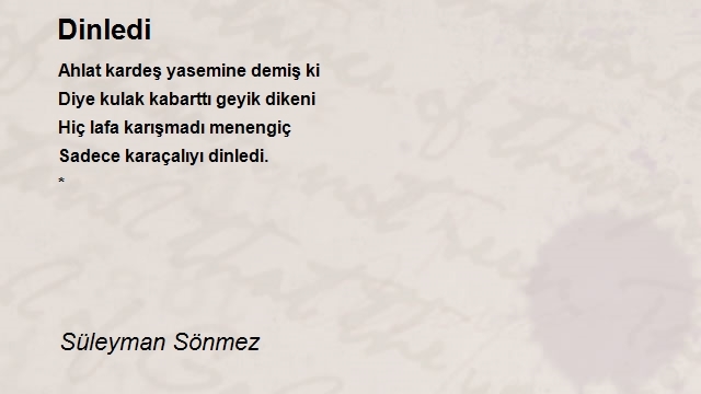 Süleyman Sönmez