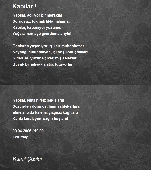 Kamil Çağlar