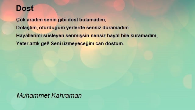 Muhammet Kahraman