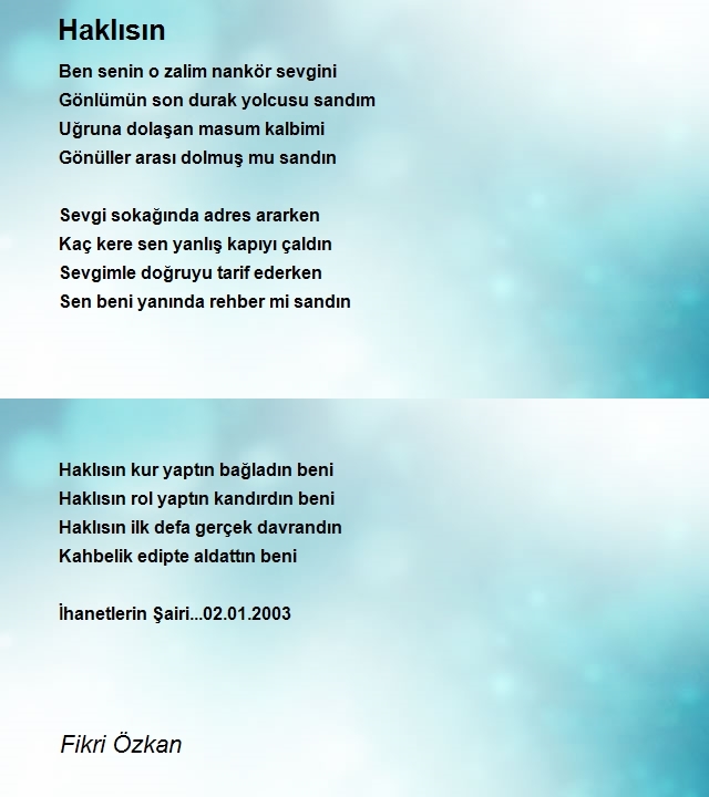 Fikri Özkan