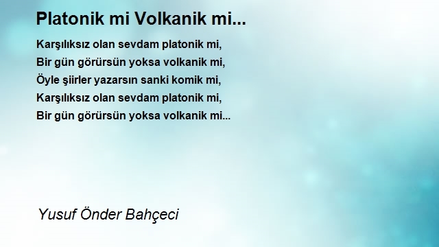 Yusuf Önder Bahçeci