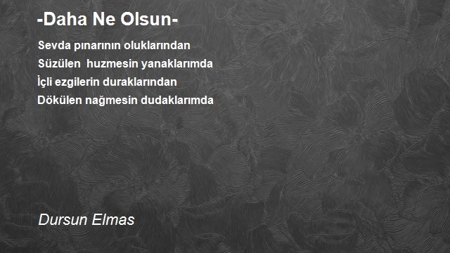 Dursun Elmas