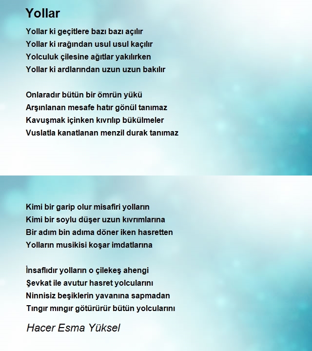 Hacer Esma Yüksel