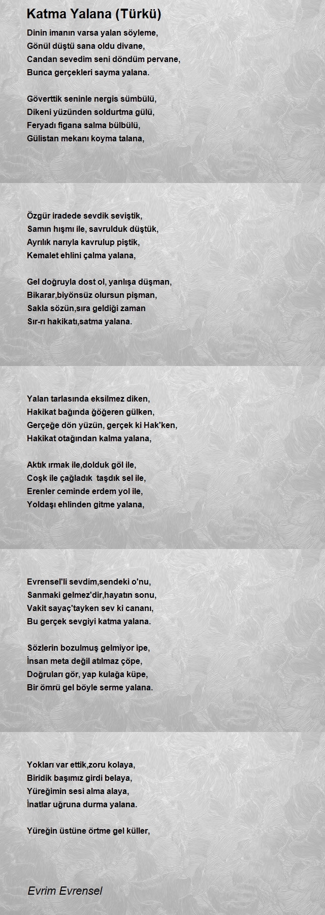 Evrim Evrensel