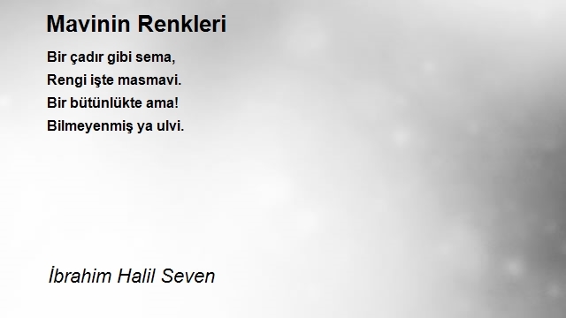 İbrahim Halil Seven