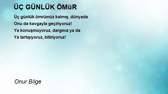 Onur Bilge