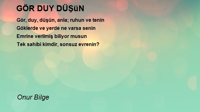 Onur Bilge