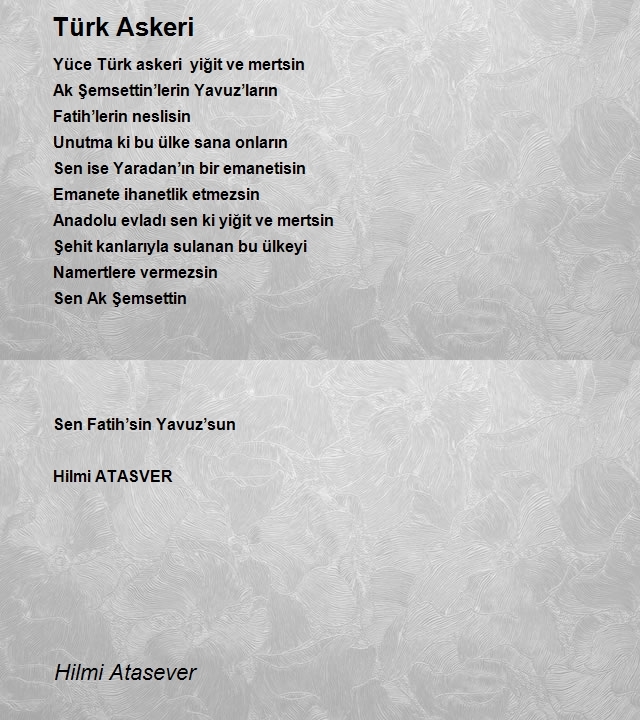 Hilmi Atasever