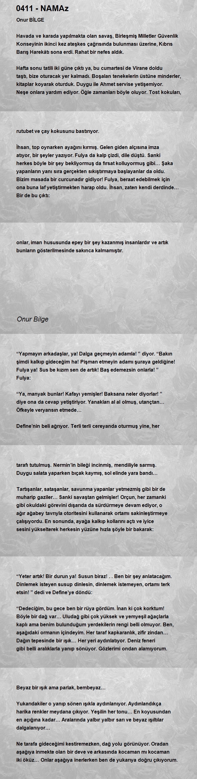 Onur Bilge