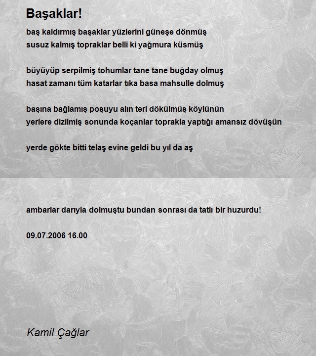 Kamil Çağlar