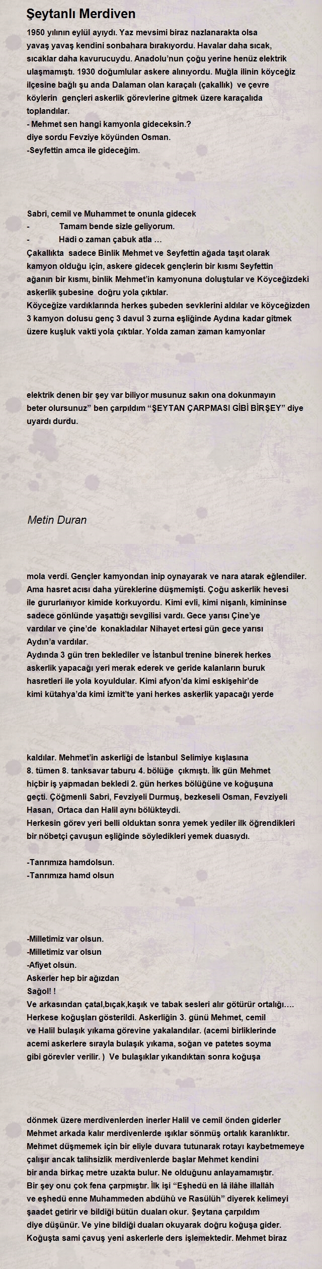 Metin Duran