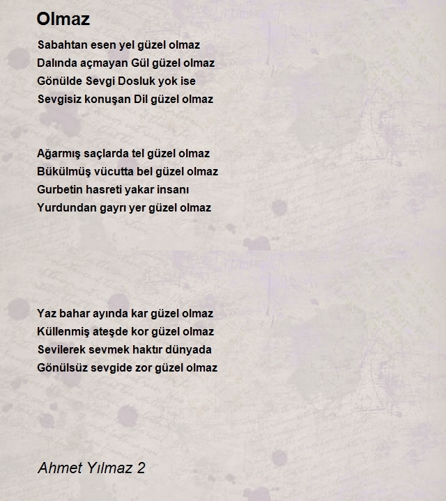 Ahmet Yılmaz 2