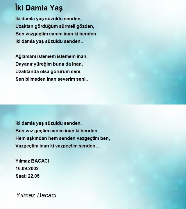 Yılmaz Bacacı