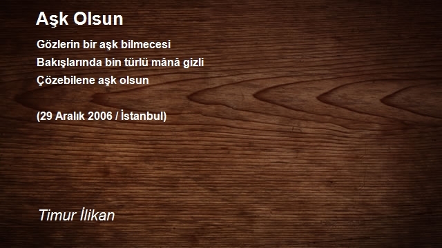 Timur İlikan