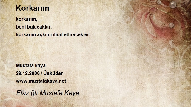 Elazığlı Mustafa Kaya