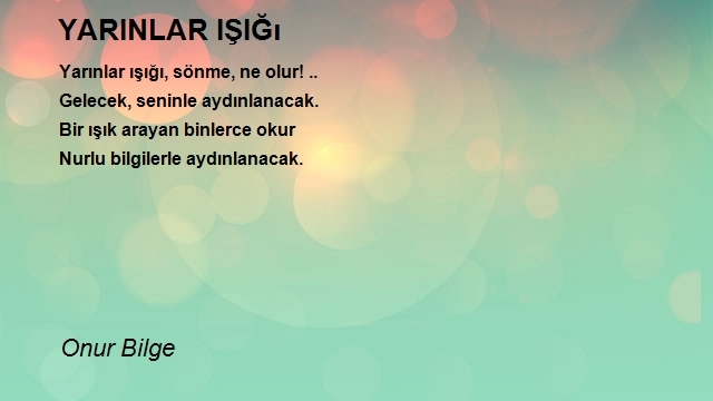 Onur Bilge