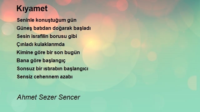 Ahmet Sezer Sencer