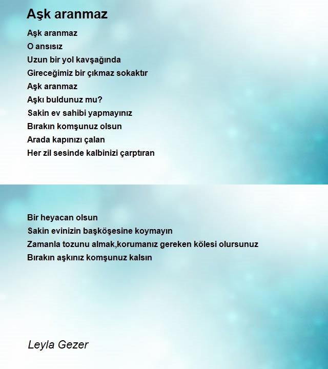 Leyla Gezer