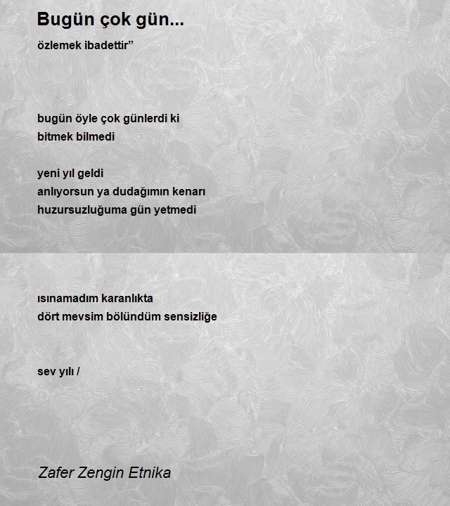 Zafer Zengin Etnika