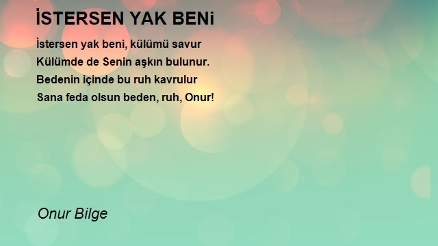 Onur Bilge