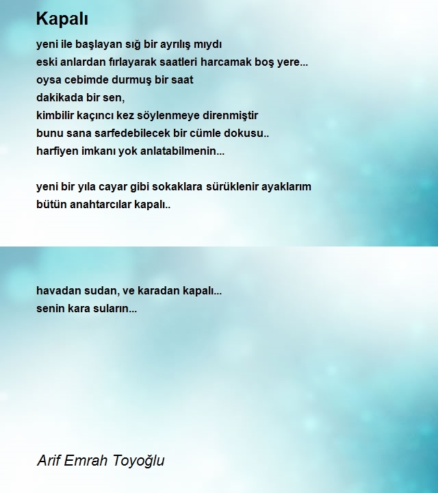 Arif Emrah Toyoğlu