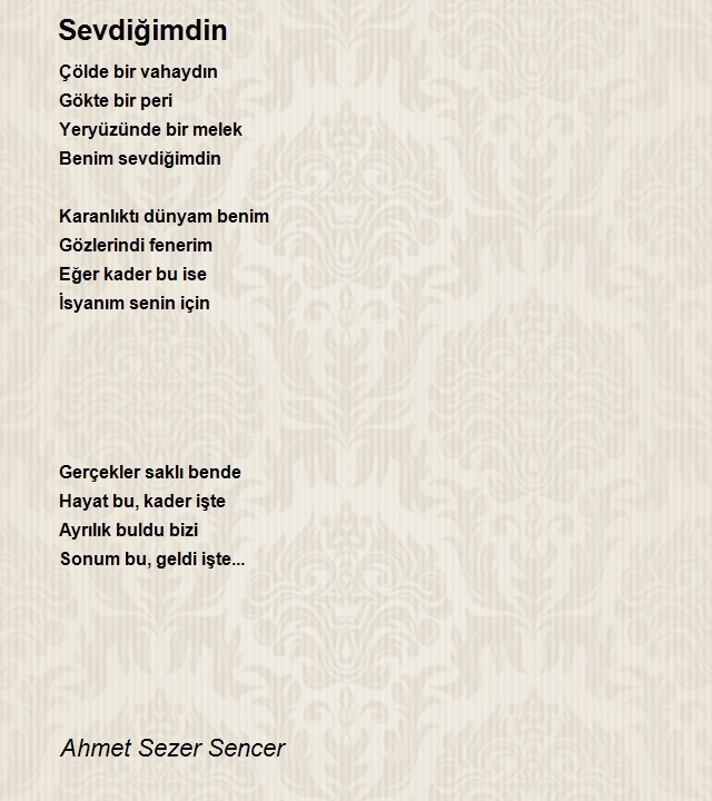 Ahmet Sezer Sencer