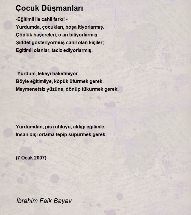 İbrahim Faik Bayav