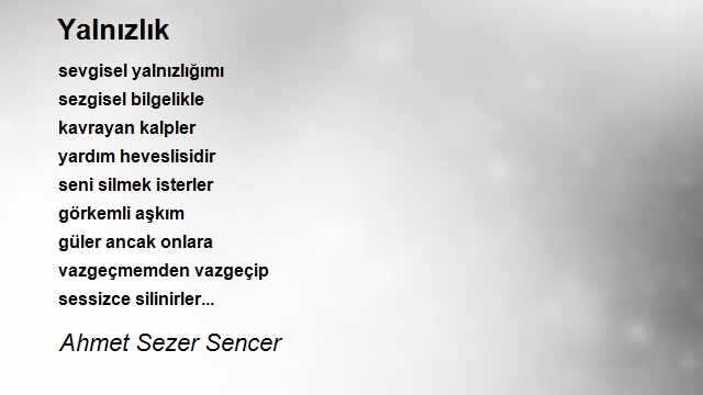 Ahmet Sezer Sencer