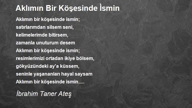 İbrahim Taner Ateş