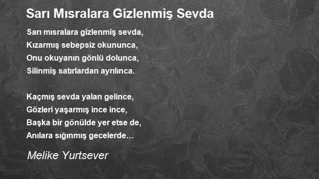 Melike Yurtsever