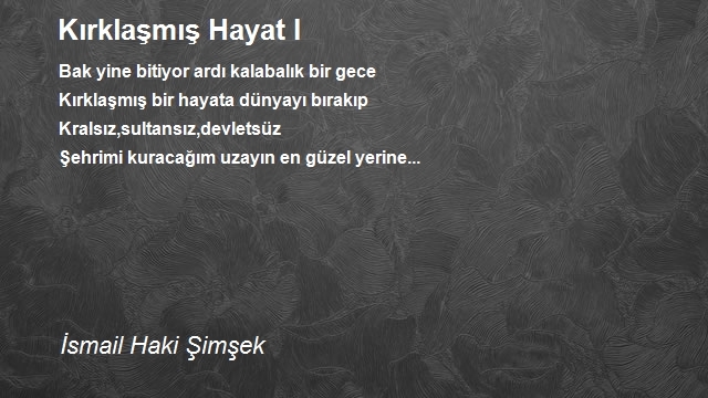 İsmail Haki Şimşek