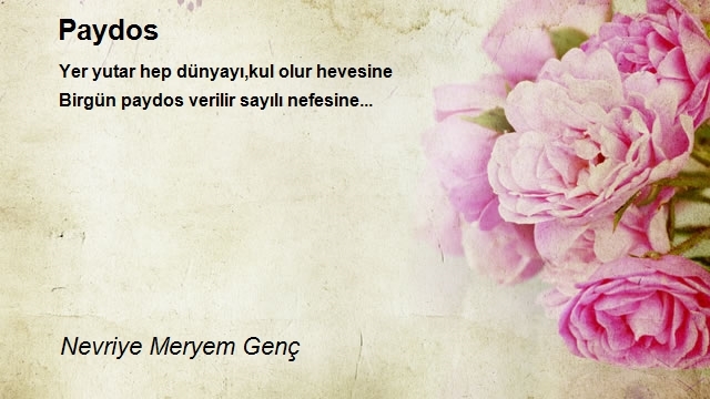 Nevriye Meryem Genç