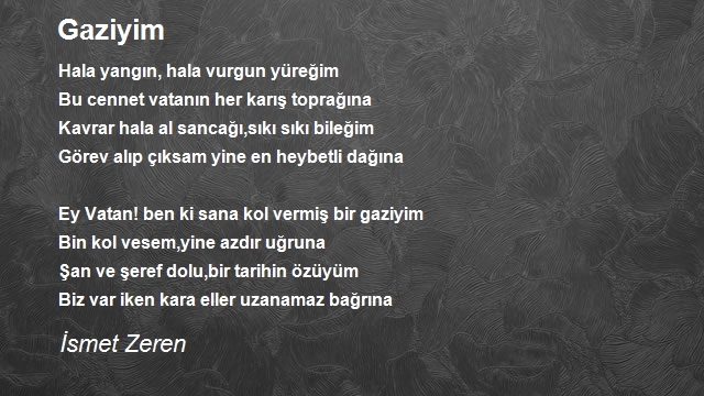 İsmet Zeren