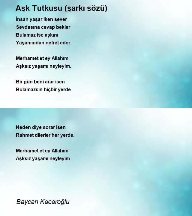 Baycan Kacaroğlu