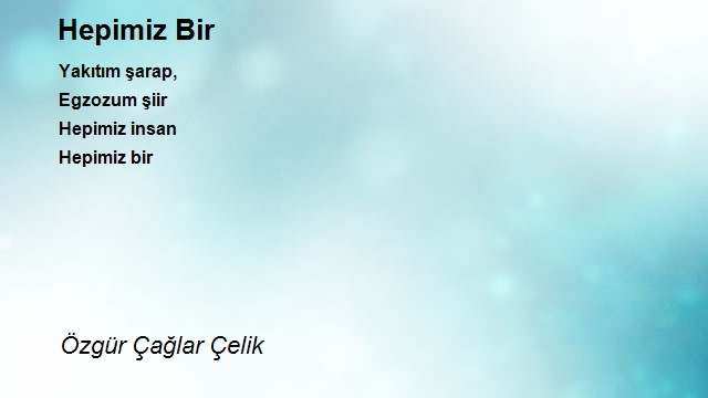 Özgür Çağlar Çelik